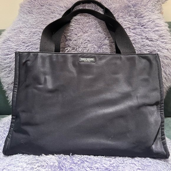ORIGINAL Vintage Classic Kate Spade Nylon Sam Tote Bag 2000s Y2K - Picture 1 of 4